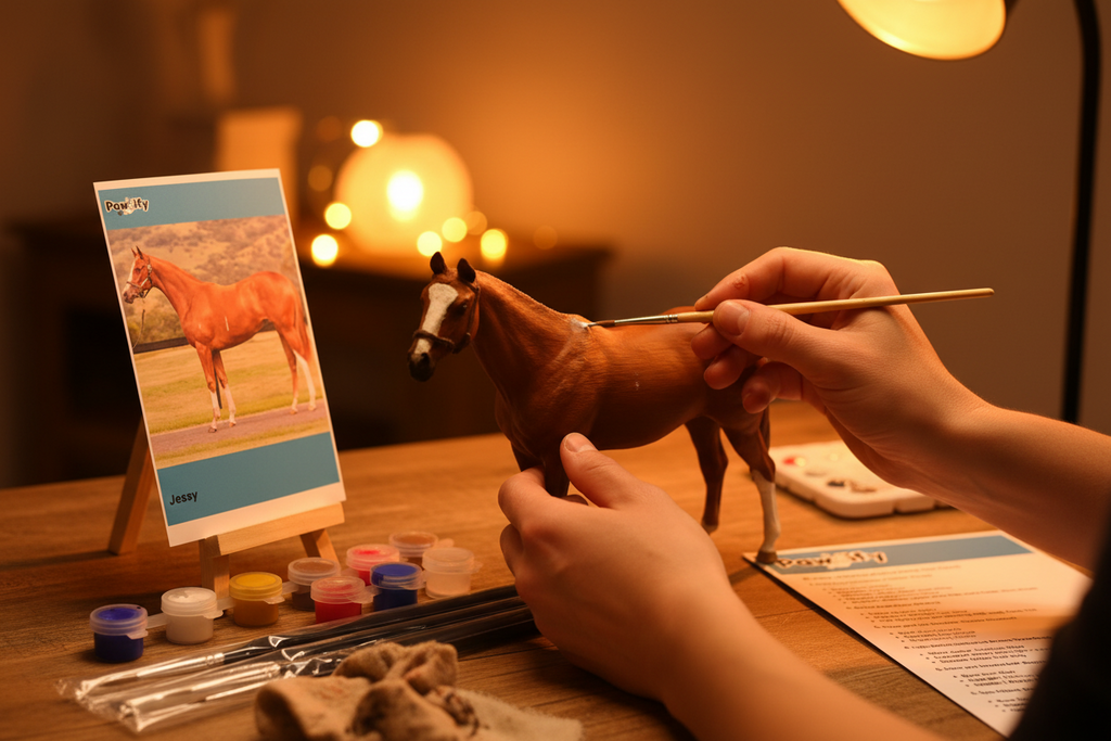 Your Horse 3D Personalised Pet Model Painting Kit
